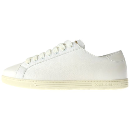 Dolce & Gabbana Leather Saint Tropez Logo Sneaker