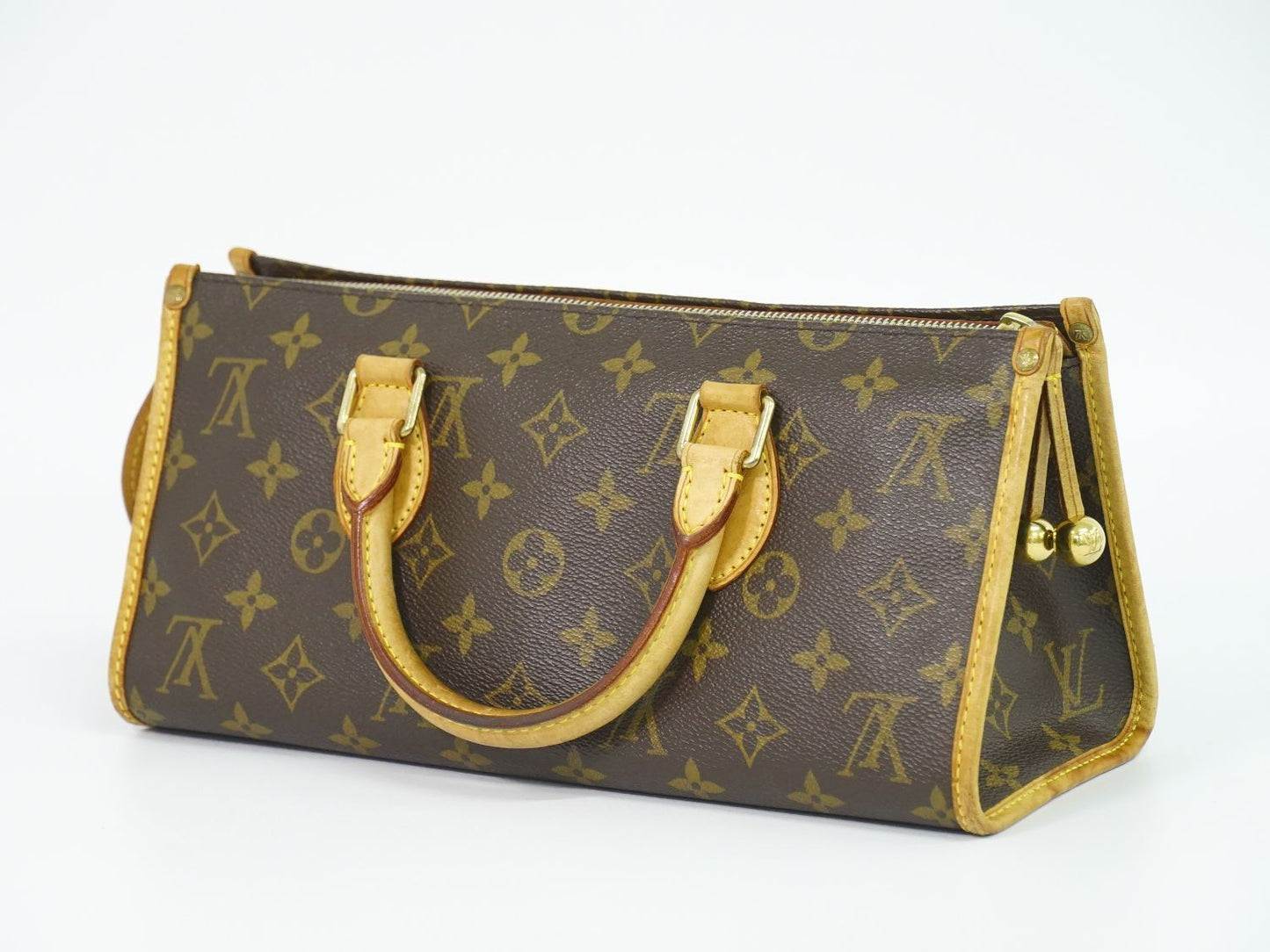 Louis Vuitton LV Popincourt Monogram Handbag Brown — view 2