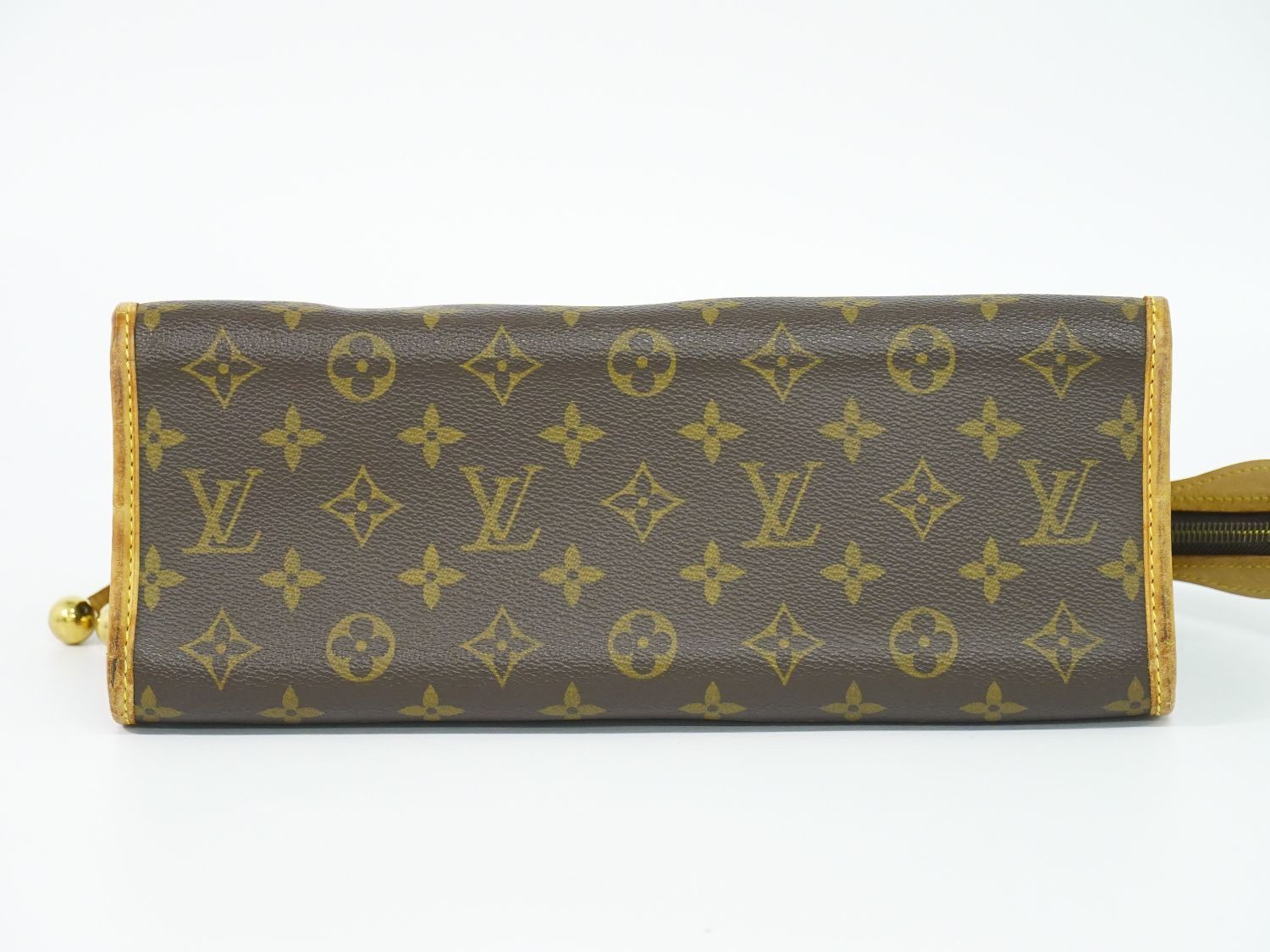 Louis Vuitton LV Popincourt Monogram Handbag Brown — view 3