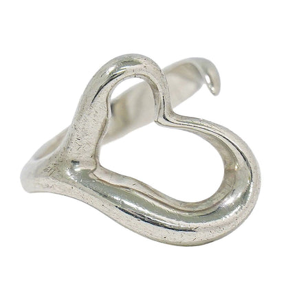Tiffany & Co Open Heart 925 Ring Silver