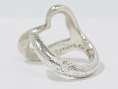 Tiffany & Co Open Heart 925 Ring Silver — view 3