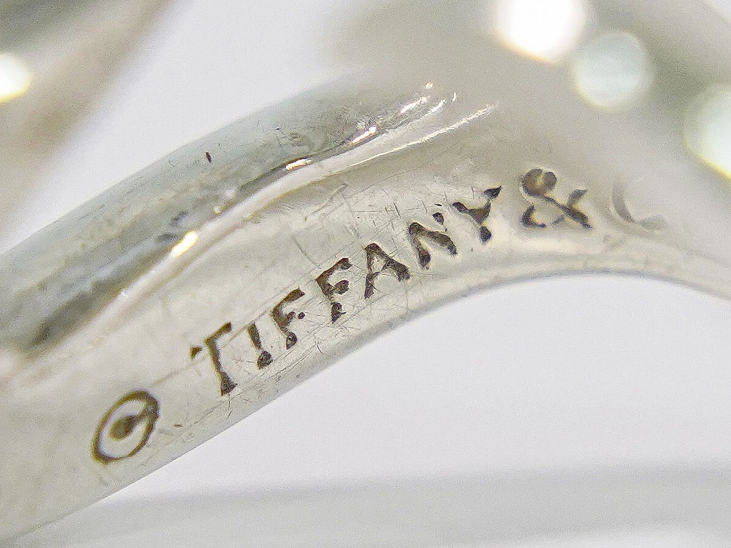 Tiffany & Co Open Heart 925 Ring Silver — view 8