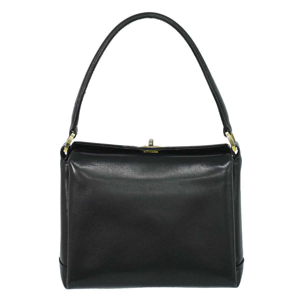 Gucci Vintage Handbag Leather Black