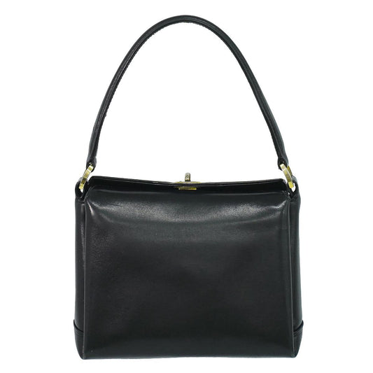 Gucci Vintage Handbag Leather Black