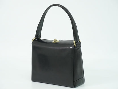 Gucci Vintage Handbag Leather Black — view 2