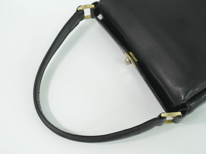 Gucci Vintage Handbag Leather Black — view 4