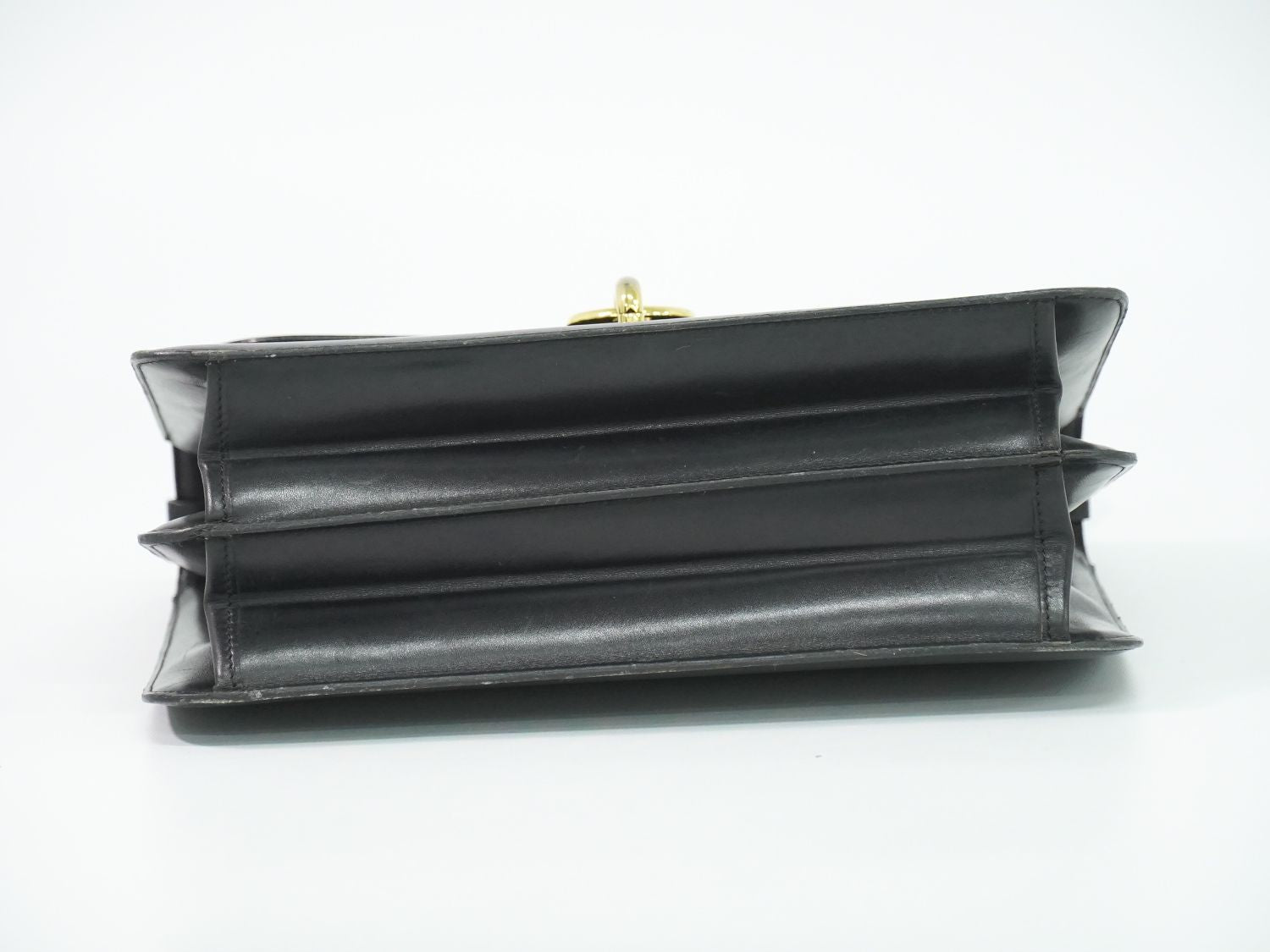 Dior Leather Handbag Black — view 3