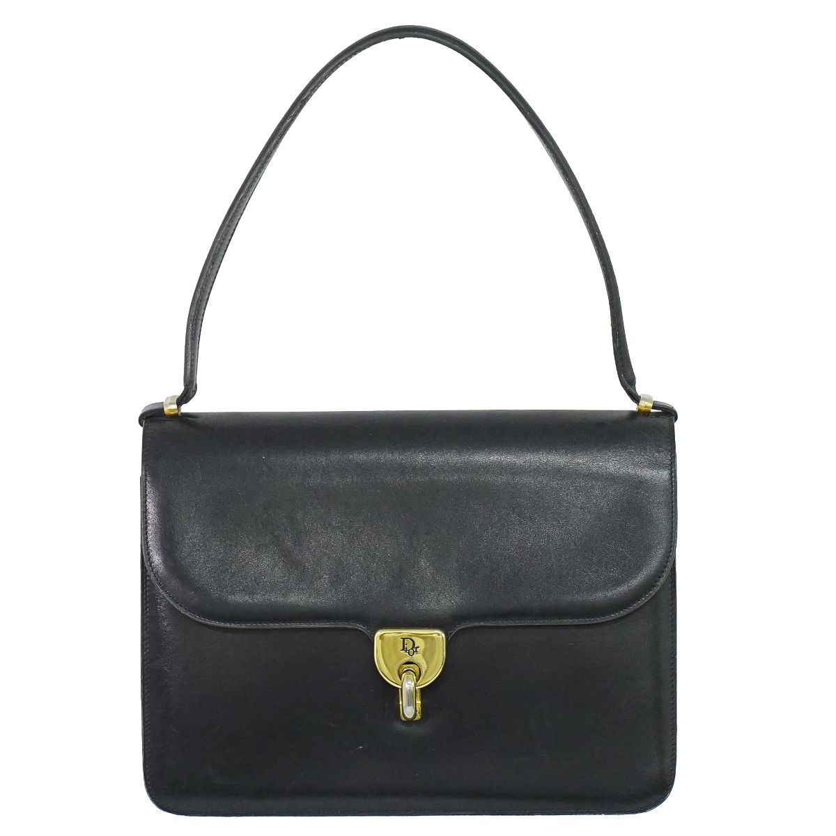 Dior Leather Handbag Black