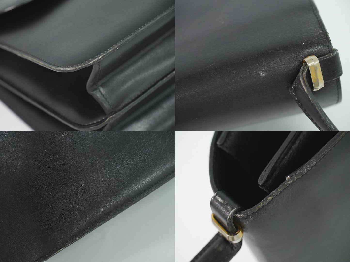 Dior Leather Handbag Black — view 8