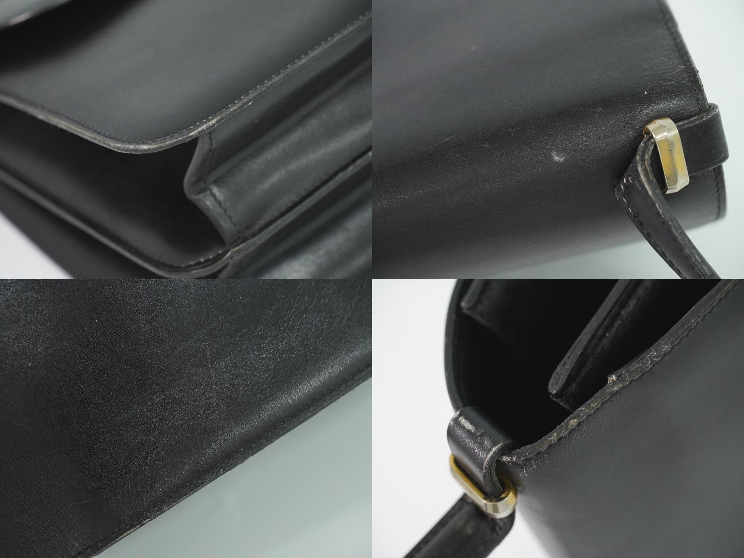 Dior Leather Handbag Black — view 8