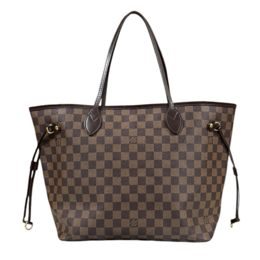 Louis Vuitton Neverfull MM Damier Tote Canvas Brown