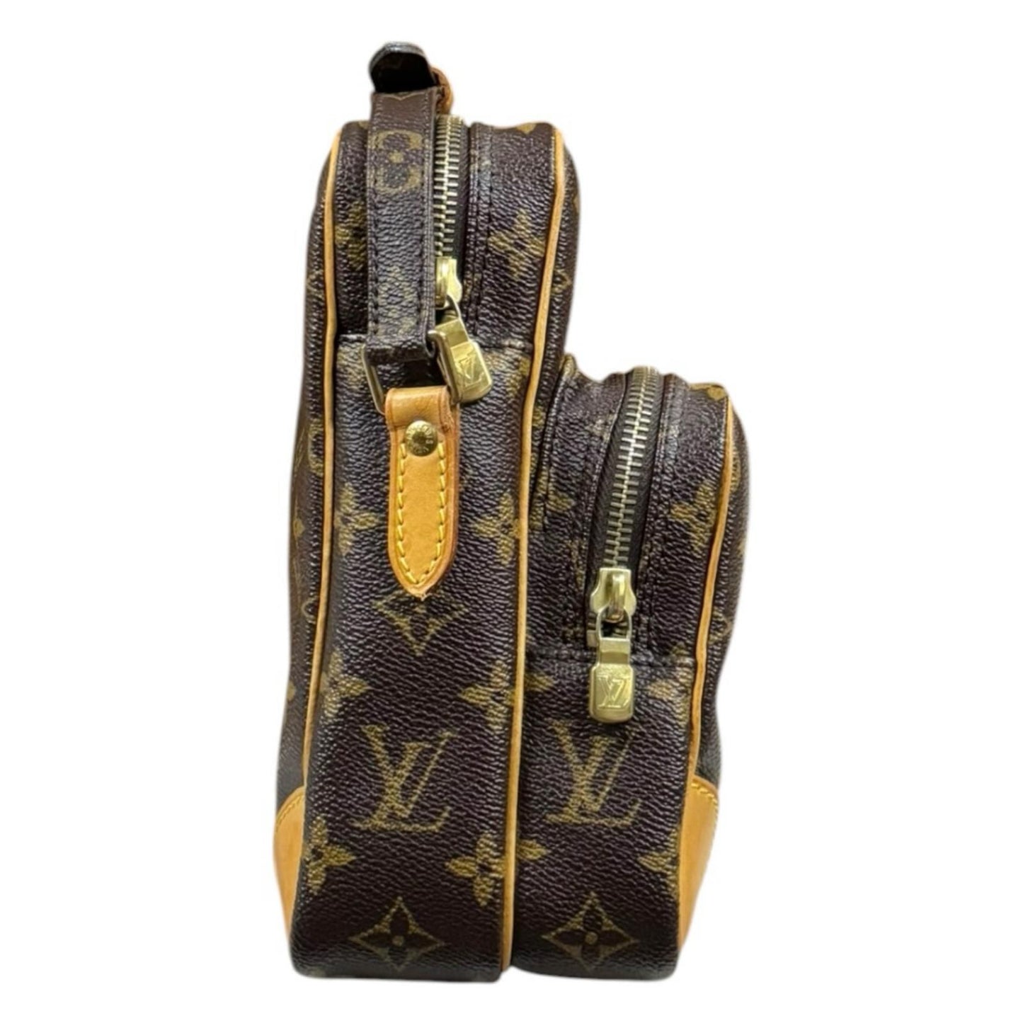 Louis Vuitton Amazon Monogram Shoulder Bag Canvas Brown — view 4