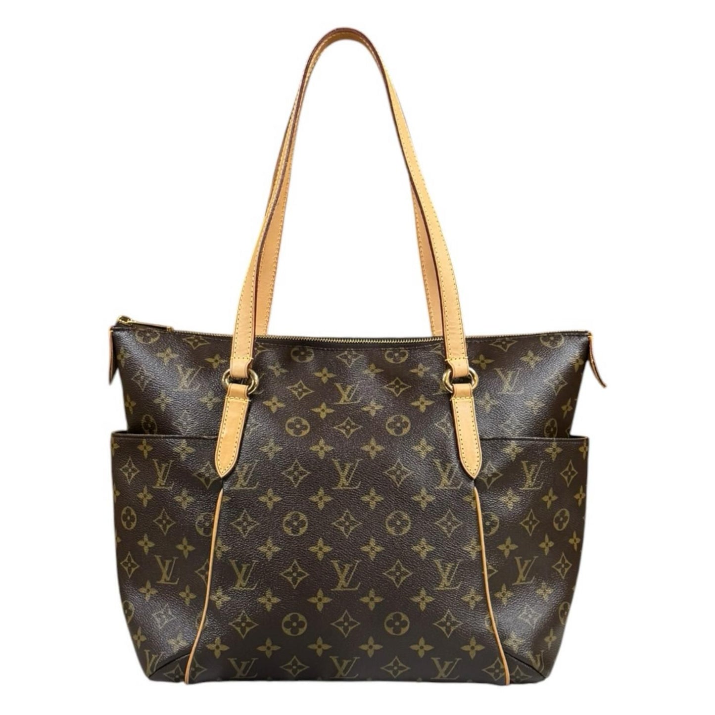 Louis Vuitton Totally MM Monogram Tote Canvas Brown