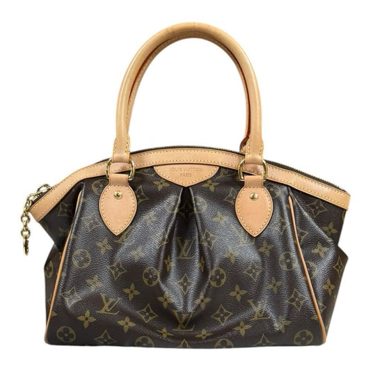 Louis Vuitton Tivoli PM Monogram Handbag Canvas Brown