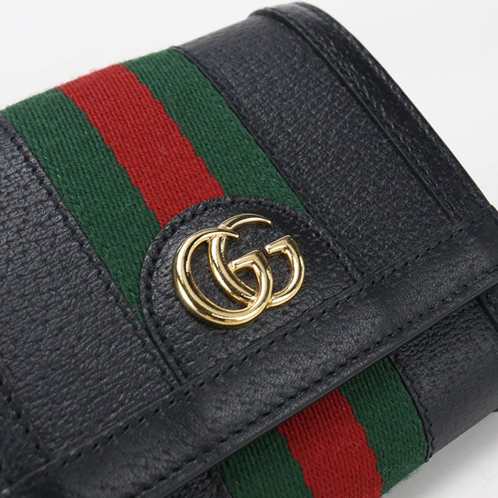 Gucci Compact Wallet Ophidia Bifold Leather — view 7