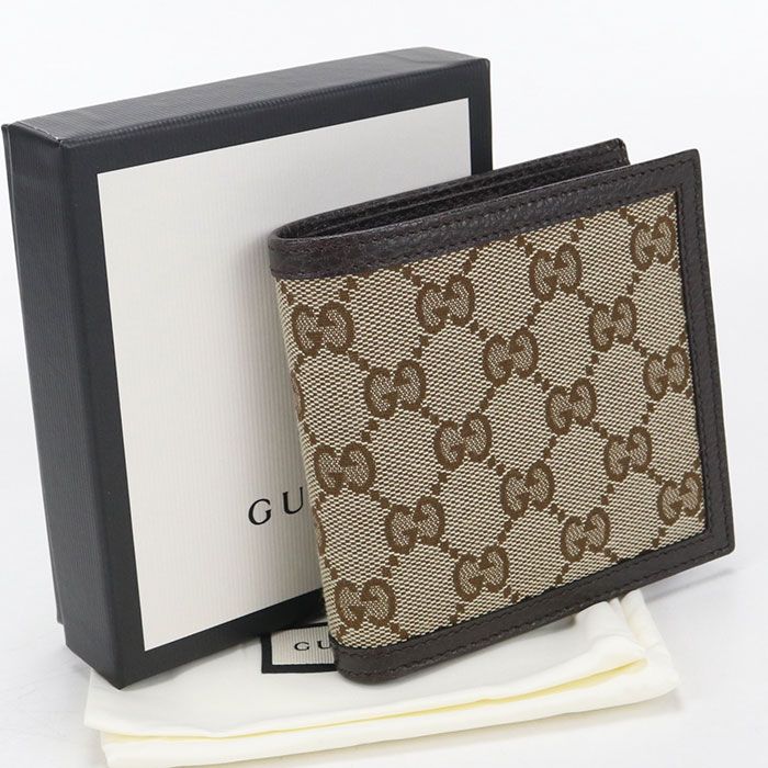 Gucci GG Canvas Bifold Wallet