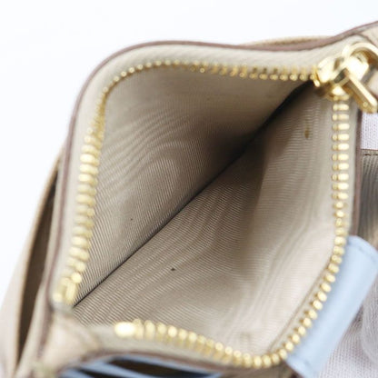 Prada Fragment Case Triangle Logo Coin Purse Leather — view 3