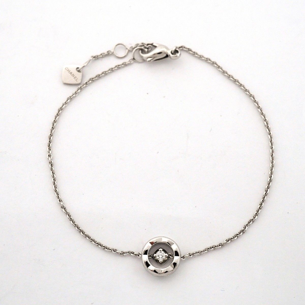 Chanel Bracelet Coco Crush 18k White Gold Diamond — view 3