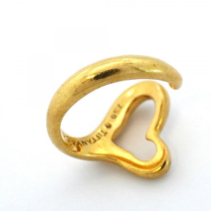Tiffany & Co Ring Open Heart 18k Yellow Gold — view 8