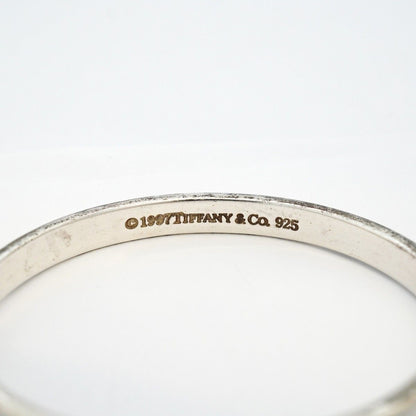 Tiffany & Co Bangle Narrow 925 Sterling Silver Bracelet — view 4
