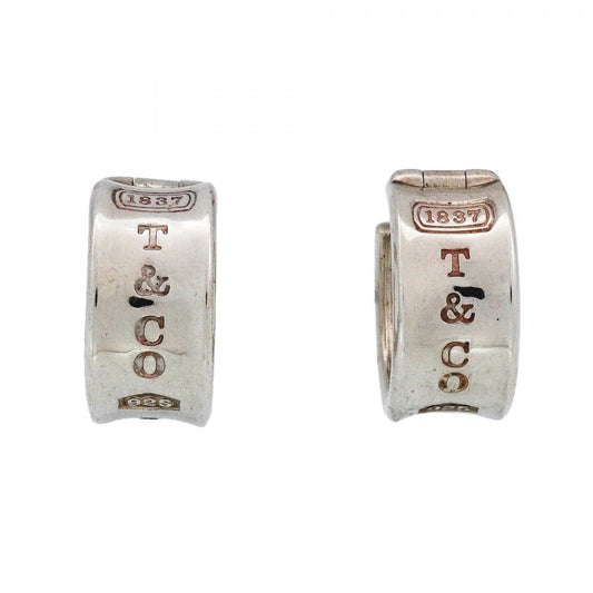 Tiffany & Co Earrings Narrow Hoop Silver