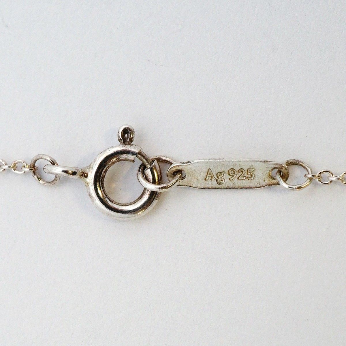 Tiffany & Co Necklace Return to Heart 925 Sterling Silver Blue — view 5
