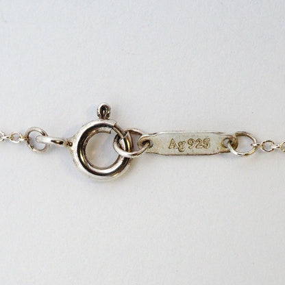 Tiffany & Co Necklace Return to Heart 925 Sterling Silver Blue — view 5