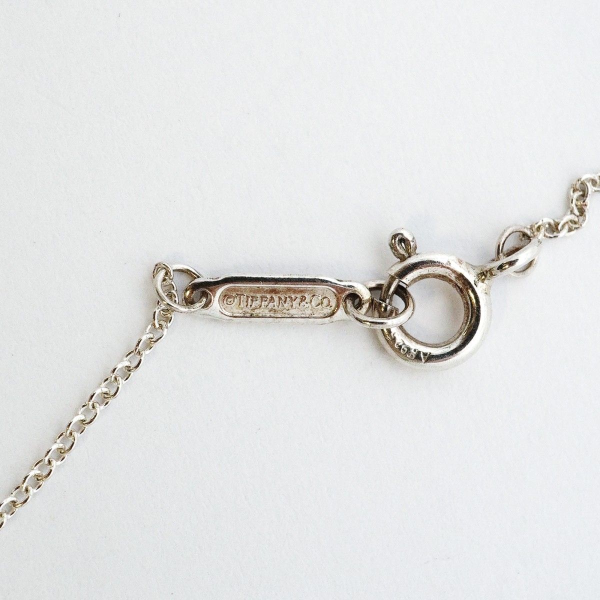 Tiffany & Co Necklace Return to Heart 925 Sterling Silver Blue — view 4