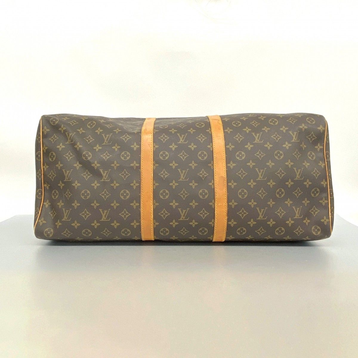 Louis Vuitton Boston Bag Monogram Keepall 60 Brown — view 3