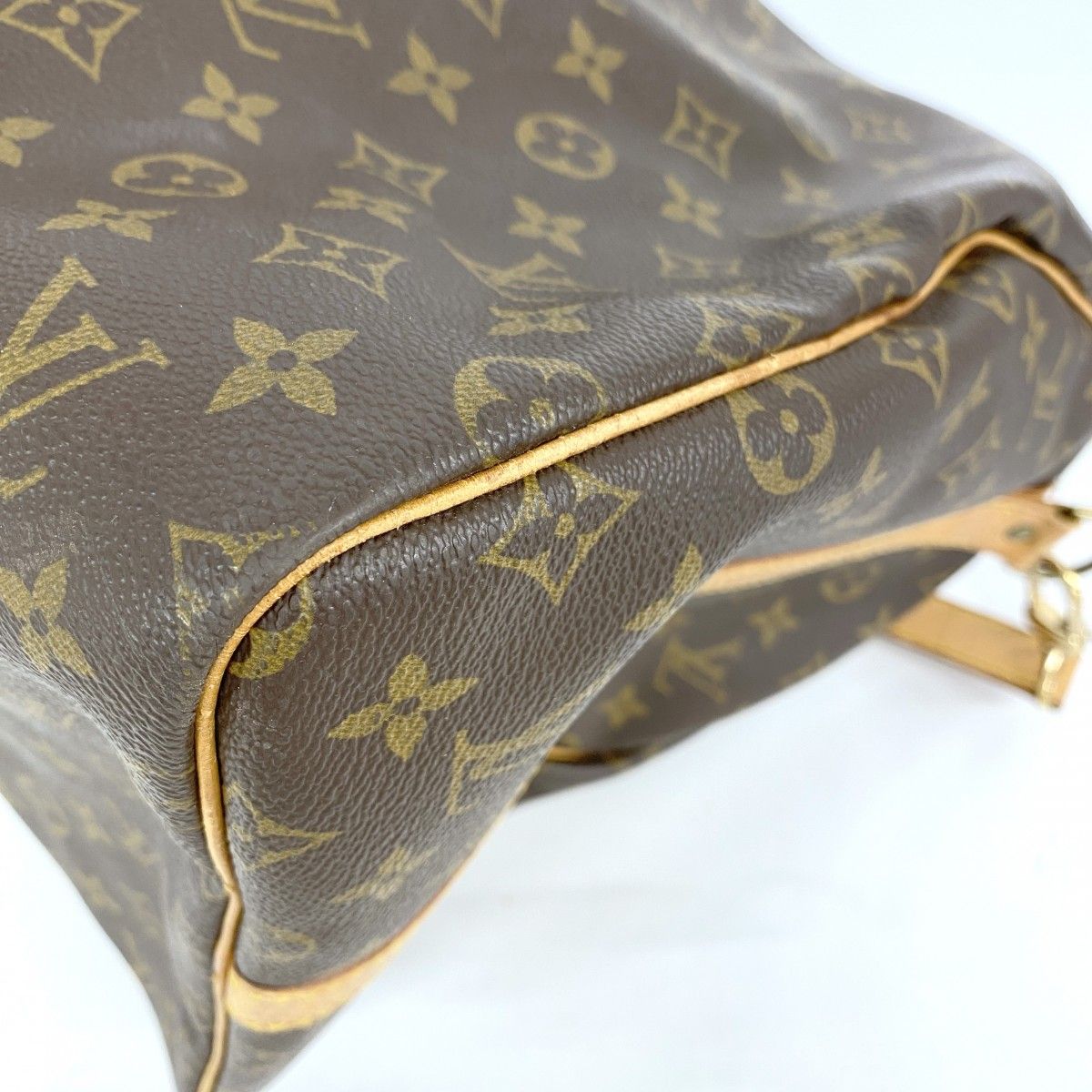 Louis Vuitton Boston Bag Monogram Keepall Bandouliere 55 Brown — view 6