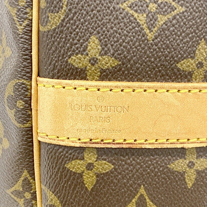 Louis Vuitton Boston Bag Monogram Keepall Bandouliere 55 Brown — view 5