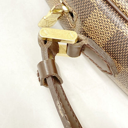 Louis Vuitton Shoulder Bag Damier Ipanema PM Ebene — view 9