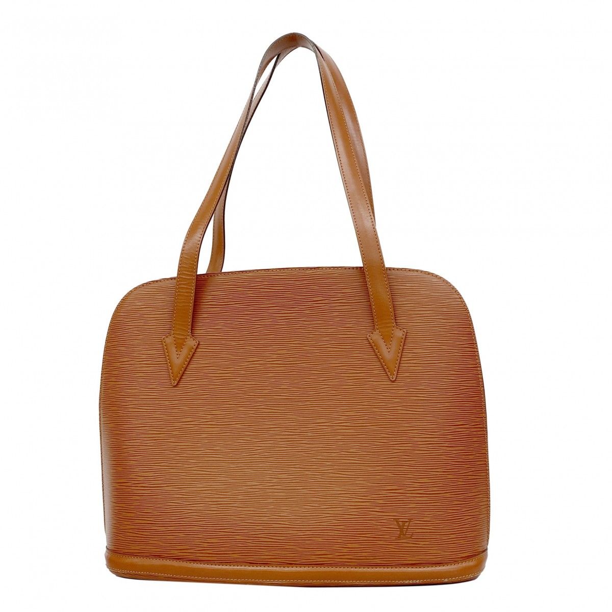 Louis Vuitton Shoulder Bag Epi Lussac Kenya Brown