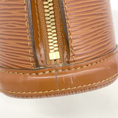 Louis Vuitton Shoulder Bag Epi Lussac Kenya Brown — view 7