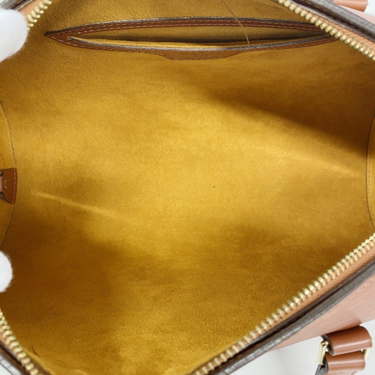 Louis Vuitton Handbag Epi Soufflot Kenya Brown — view 4