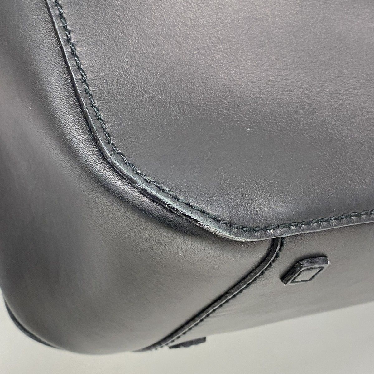 Gucci Tote Leather Black Silver — view 6