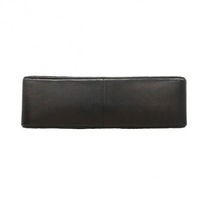 Chanel Shoulder Bag Mademoiselle Lambskin Black Gold — view 3