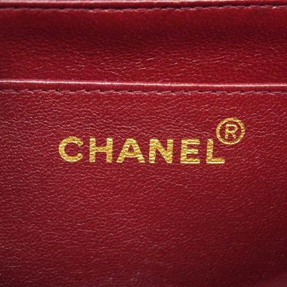 Chanel Shoulder Bag Mademoiselle Lambskin Black Gold — view 5