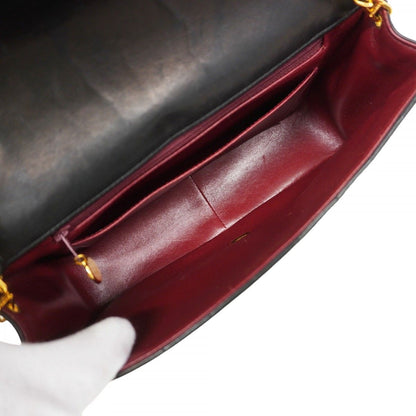 Chanel Shoulder Bag Mademoiselle Lambskin Black Gold — view 4