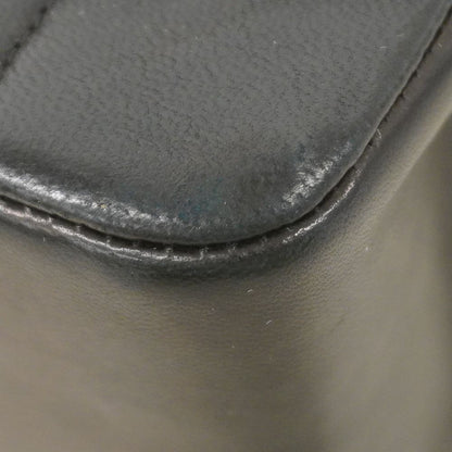 Chanel Shoulder Bag Mademoiselle Lambskin Black Gold — view 6