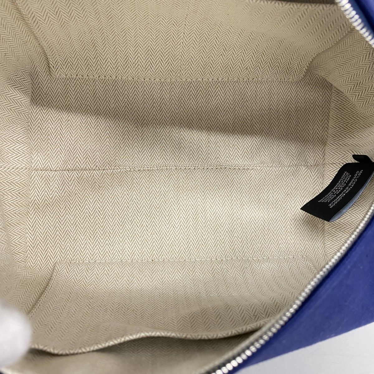 Hermes Handbag Brid-a-brac PM Canvas Marine Silver — view 4