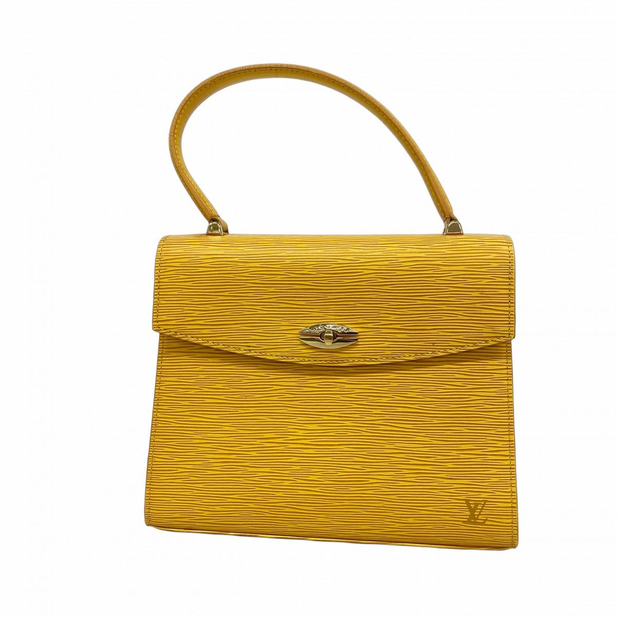 Louis Vuitton Handbag Epi Malesherbes Jaune