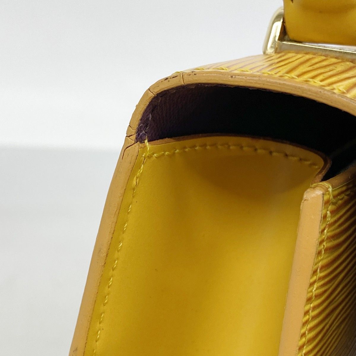 Louis Vuitton Handbag Epi Malesherbes Jaune — view 7