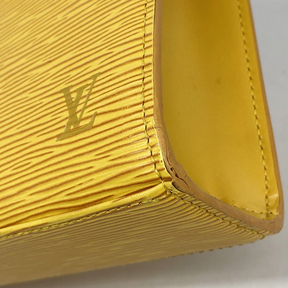 Louis Vuitton Handbag Epi Malesherbes Jaune — view 6