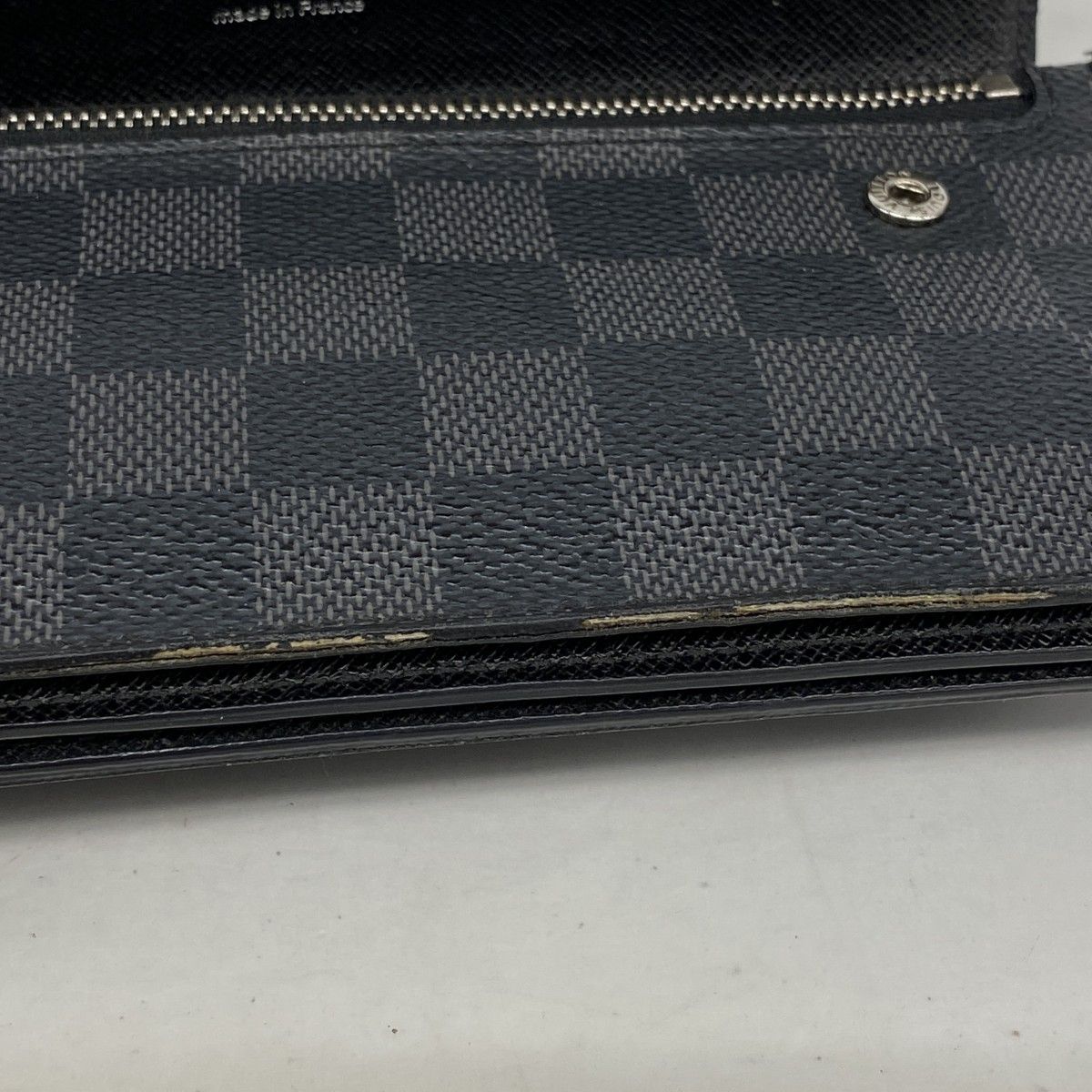 Louis Vuitton Wallet Damier Graphite Portefeuille Accordion Black Gray — view 5
