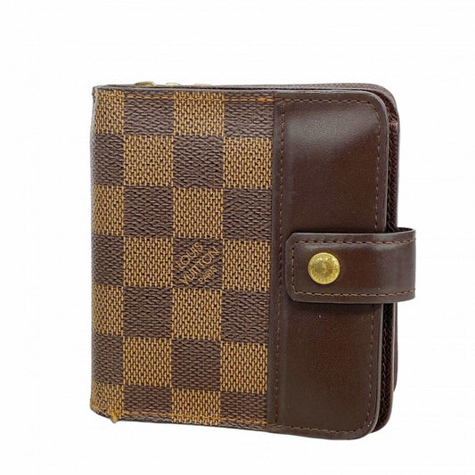 Louis Vuitton Wallet Damier Compact Zip Ebene