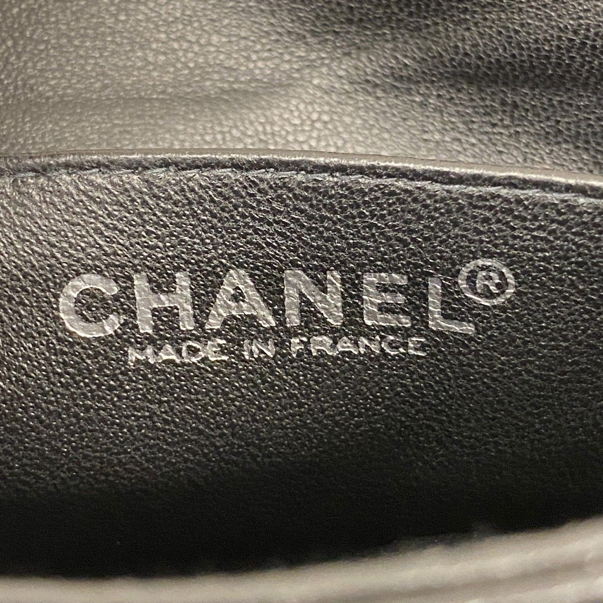 Chanel Shoulder Bag 2.55 Canvas Beige Black Silver — view 5