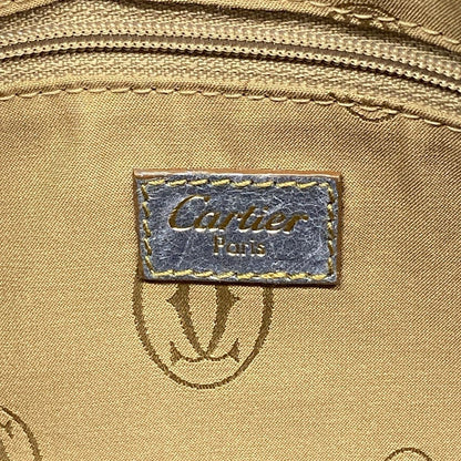 Cartier Handbag Multi Ero Leather Blue Gold — view 5