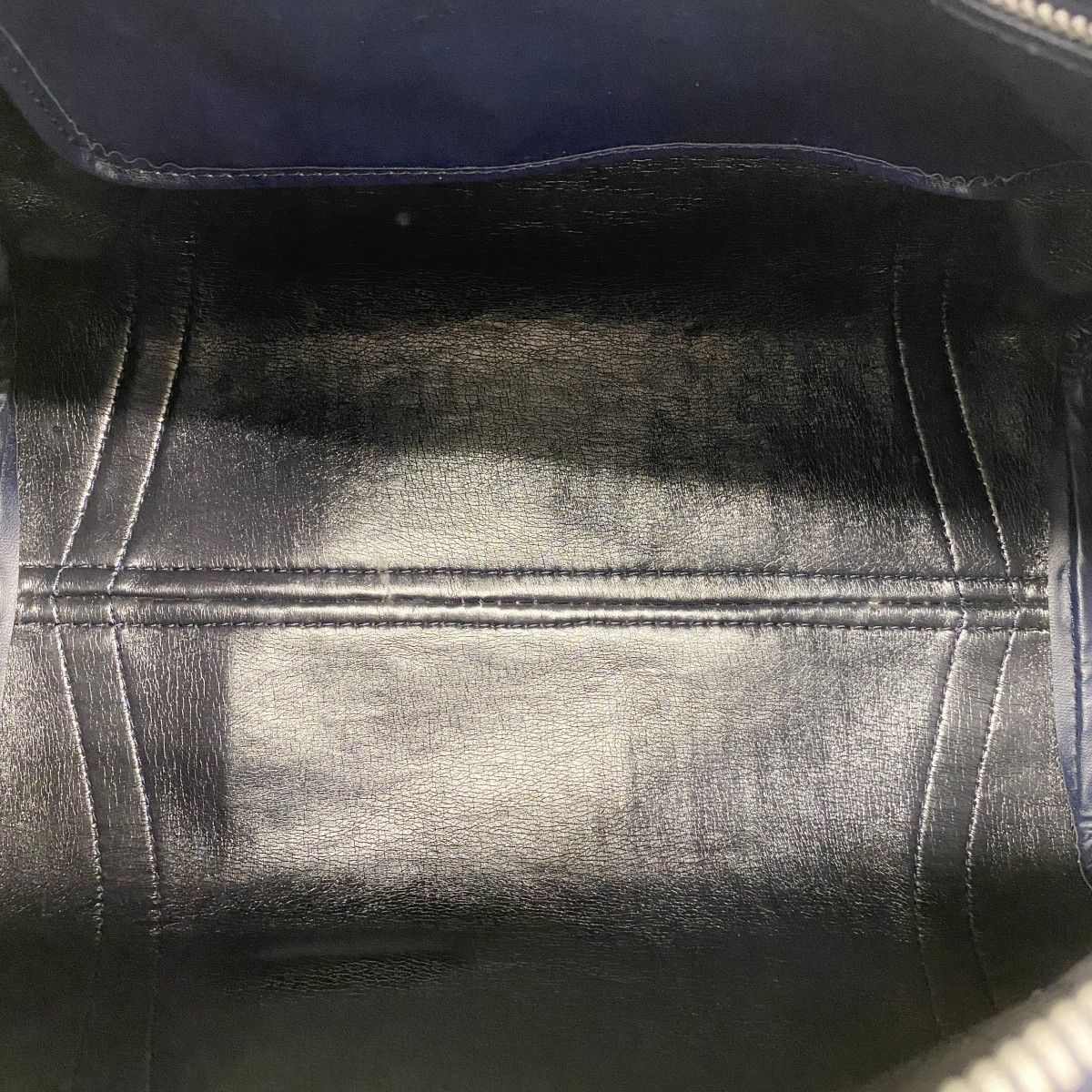 Dior Handbag Trotter Canvas Navy Silver — view 4
