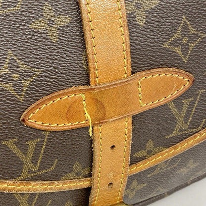 Louis Vuitton Shoulder Bag Monogram Saumur 30 Brown — view 7